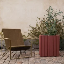 SQUARELY COPENHAGEN - Plantekasse - Unfold SQUARE - Natur - 60 x 60 x 56 cm