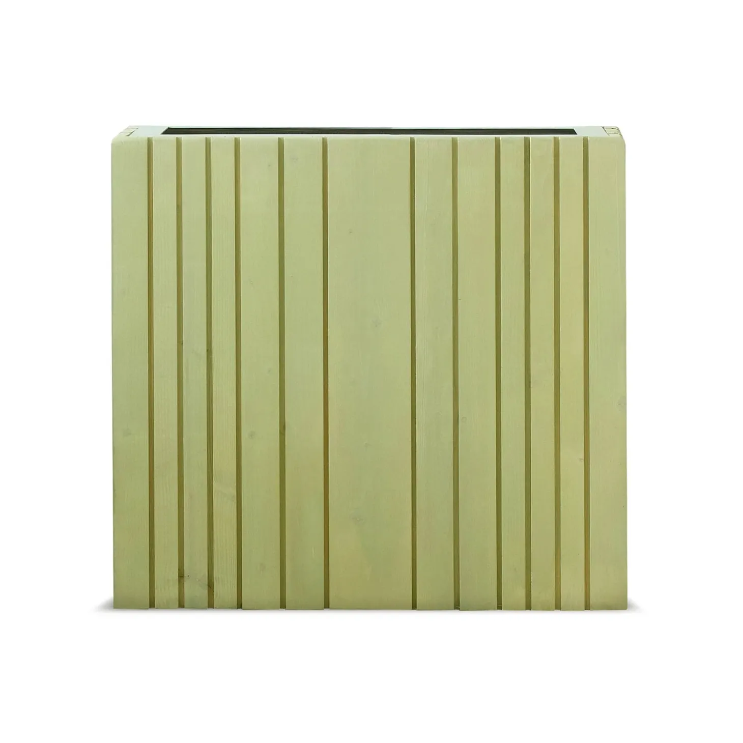 SQUARELY COPENHAGEN - Plantekasse - Unfold WIDE TALL - Meadow Green - 77 x 33 x 70 cm