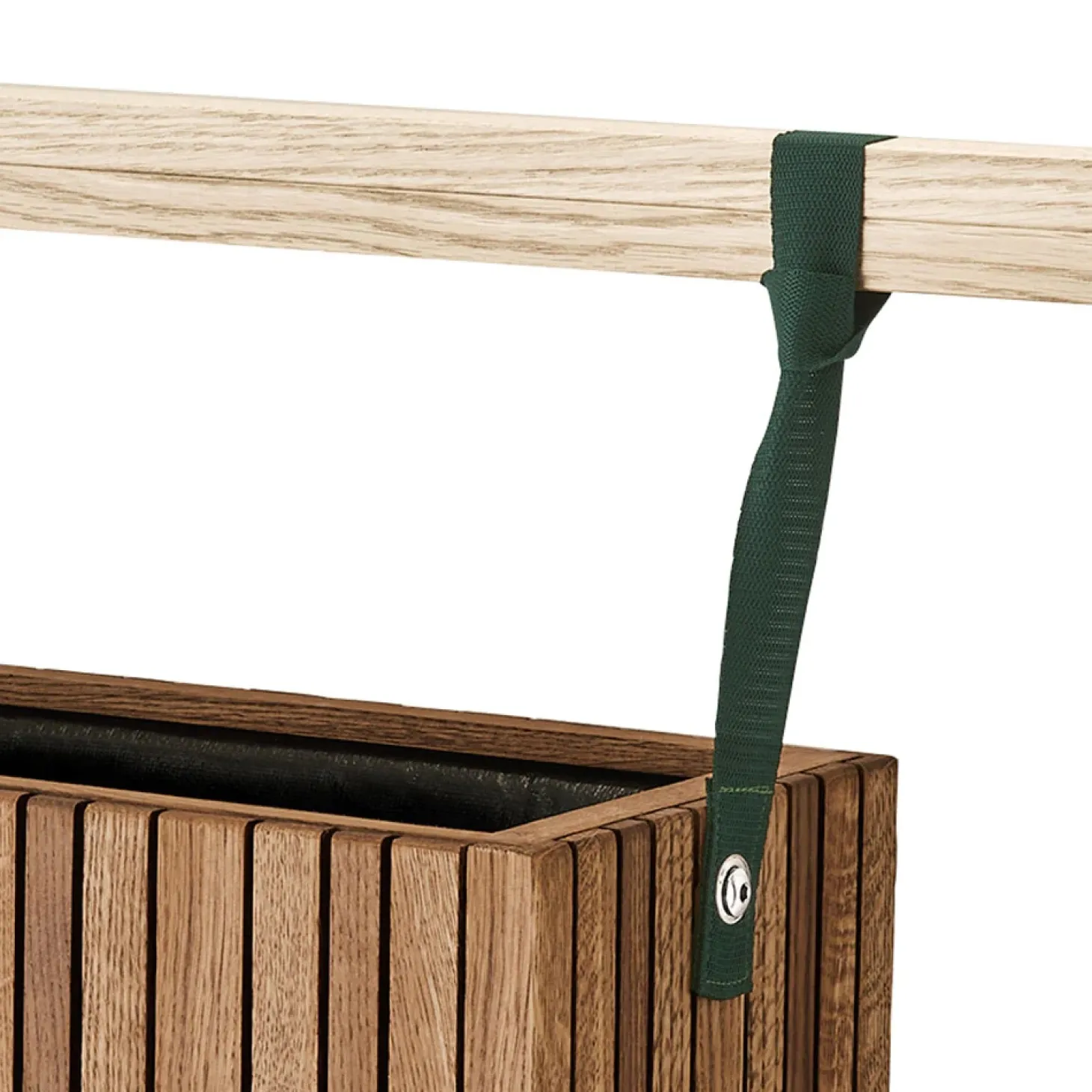 SQUARELY COPENHAGEN - Stropper - HoldON - Sort 48 cm - 2 stk