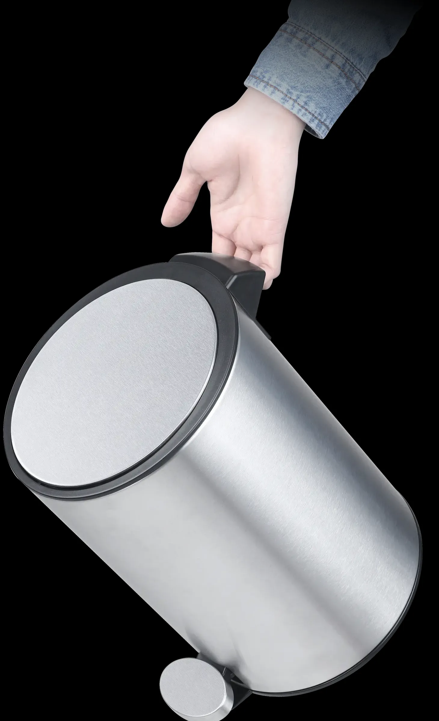 Steel Function - COMO Affaldsspand m. fodpedal - 5L
