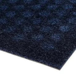 Tica Copenhagen - Smudsmåtte - Dots - Mørkeblå - 67x120 cm