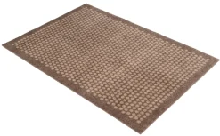 Tica Copenhagen - Smudsmåtte - Dots - Sand - 90x130 cm