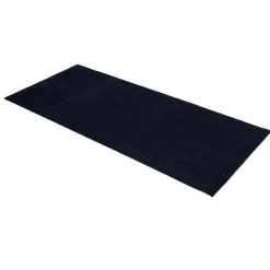 Tica Copenhagen - Smudsmåtte - Ensfarvet - Mørkeblå - 67x150 cm