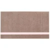 Tica Copenhagen - Smudsmåtte - Stripes Vertical - Lyserød/Sand - 40x60 cm
