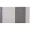 Tica Copenhagen - Smudsmåtte - Stripes Horizon - Lysegrå - 40x60 cm