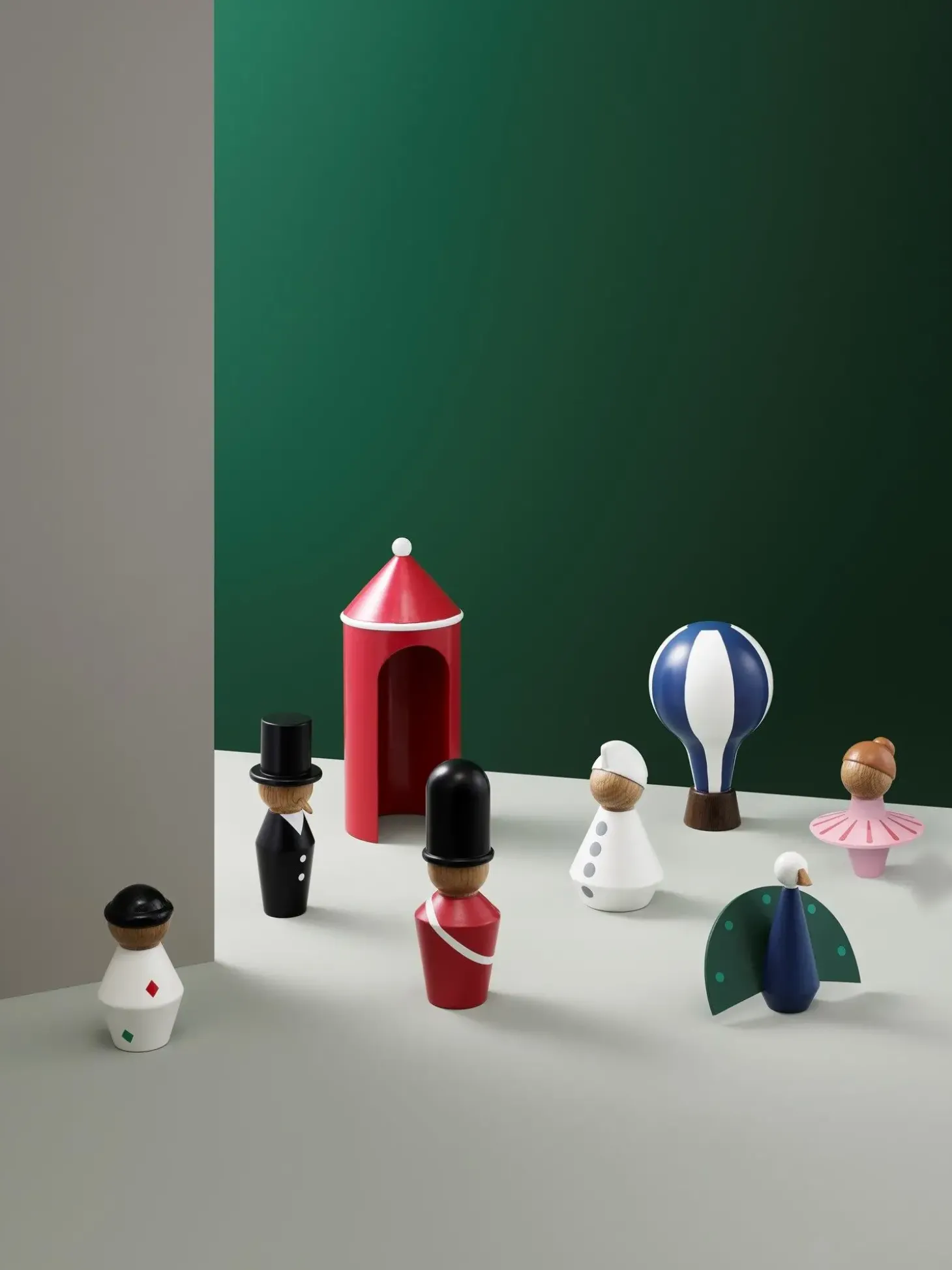 Tivoli x Normann - Tale Figurines - Påfugl - Small