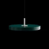 Umage - Pendel - Asteria - Ståltop/Forest green - Mini Ø31 cm