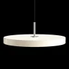 Umage - Pendel m/ ståltop - Asteria - Pearl white - Medium Ø43 cm