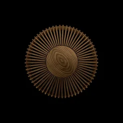 Umage - Væglampe - Clava Up Wood - Medium - Dark oak/Mørk eg