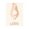 VISSEVASSE - It´s all about love - 30x40 cm