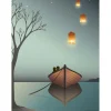 VISSEVASSE - Lanternerne plakat - 30x40 cm