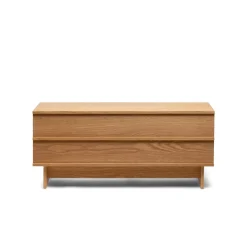 We Do Wood - Correlation Bench. Slagbænk i eg og med opbevaring